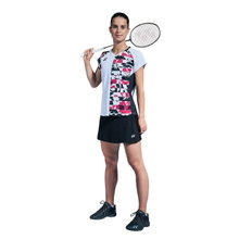 Yonex Badminton-Shirt V-Neck Tournament (official shirt of the national team) 2023 white Women